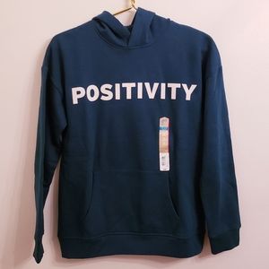 There abouts teal hoodie in a size M 10/12